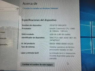 PC Acer Aspire XC-603 Negro