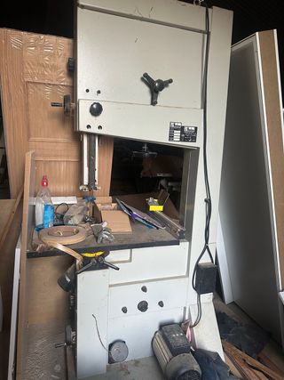 Sierra de cinta industrial para madera