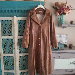 Abrigo camaleónica marrón
