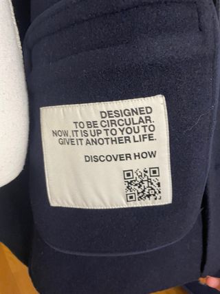 Chaqueta Ecoalf Lana Azul