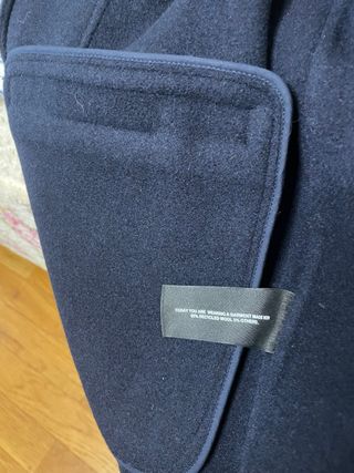 Chaqueta Ecoalf Lana Azul