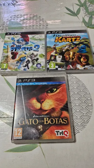 Pack 3 Juegos PS3 Pal Esp