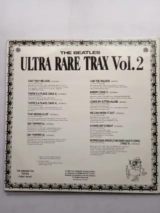 THE BEATLES ULTRA RARE TRAX VOL 2