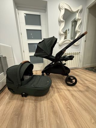 Cochecito Mutsy Flow 2 en 1 con adaptadores