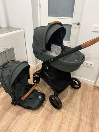 Cochecito Mutsy Flow 2 en 1 con adaptadores