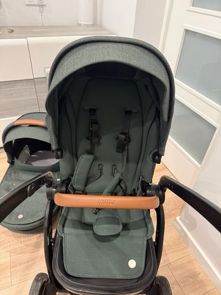 Cochecito Mutsy Flow 2 en 1 con adaptadores