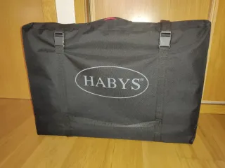 Camilla plegable con bolsa de transporte