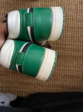 Nike Jordan Hi Verde Blanco Negro