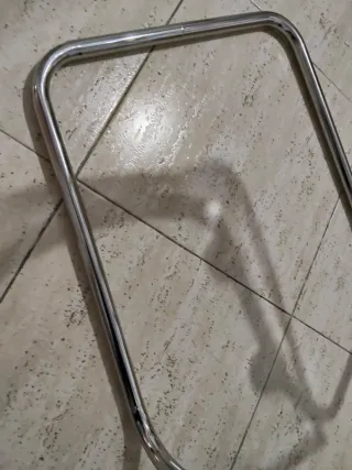 Silla Ikea Transparente Cristal y Metal