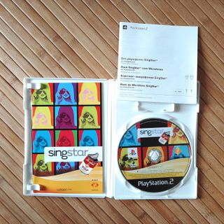 Videojuego PS2 Singstar + 2 Micrófonos