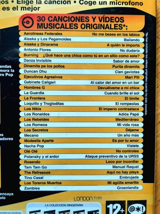 Videojuego PS2 Singstar + 2 Micrófonos