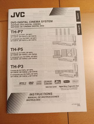Sistema DVD JVC TH-P7