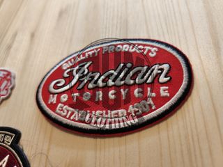 3 pz Toppe Patch Indian Motorcycle