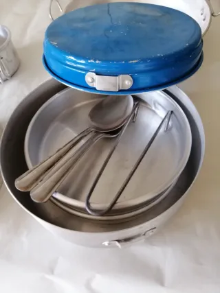 Set montañismo-acampada