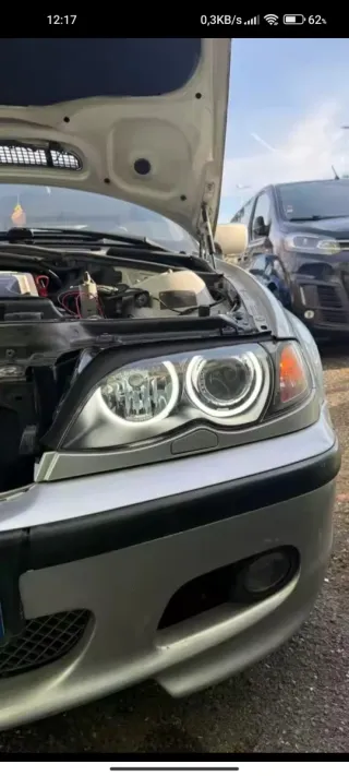 Ojos de Ángel LED BMW E46 Luz Blanca 6000K nuevos