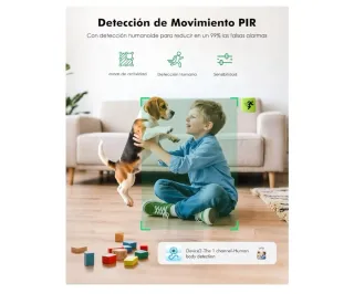 Cámara Vigilancia Inalámbrica YESKAMOU 4MP 5G