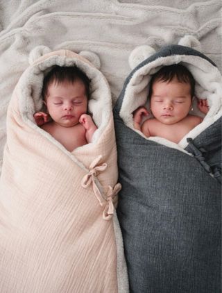 Saco capazo teddy gris