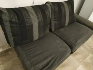 Sofá de 2 plazas tela.