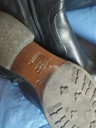 Stivali donna in pelle neri