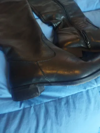 Stivali donna in pelle neri