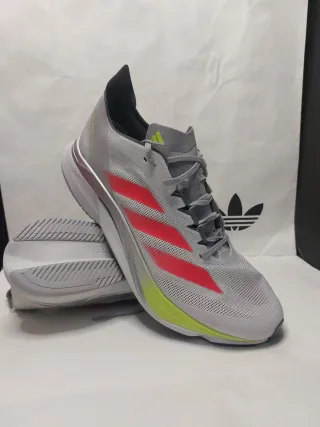 Adidas Adizero Boston 12 Grigio Rosso