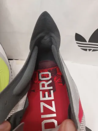 Adidas Adizero Boston 12 Grigio Rosso