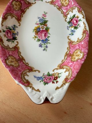 Bandejita Lady Carlyle porcelana