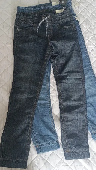 Pantalones vaqueros con cordón