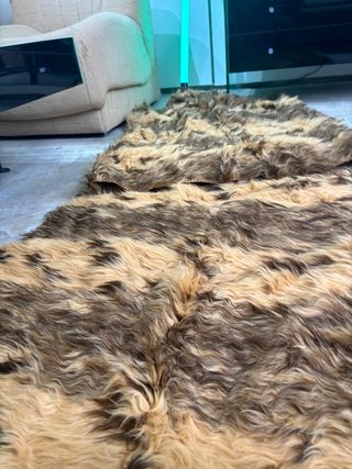 Coppia tappeti vintage lana anni 70