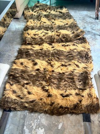 Coppia tappeti vintage lana anni 70