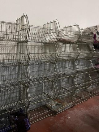 Appendiabiti in acciaio con ruote Mesa sarti Cestini