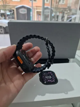 Apple Watch Ultra Gris/Naranja