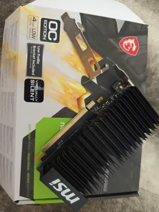 MSI Tarjeta Gráfica GeForce GT 1030 4GB