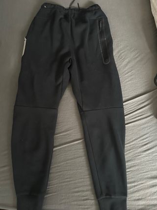 Chaqueta Nike Tech Fleece Gris y Negra Original