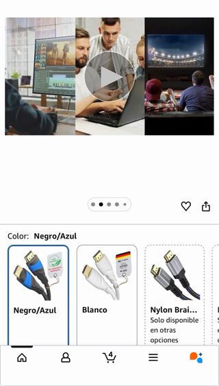 Cable HDMI 4K KabelDirekt 20m