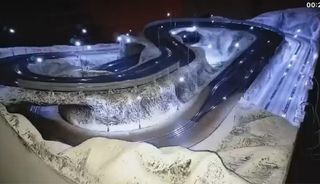 Scalextric / Slot Maqueta Diorama Circuito Pista