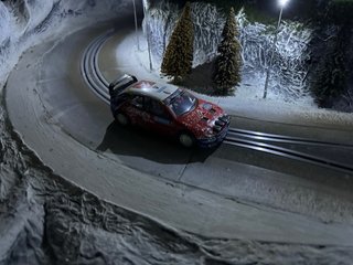 Scalextric / Slot Maqueta Diorama Circuito Pista
