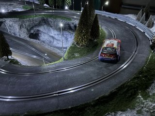 Scalextric / Slot Maqueta Diorama Circuito Pista