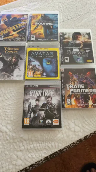 Pack 7 Juegos PS3 Pal Esp