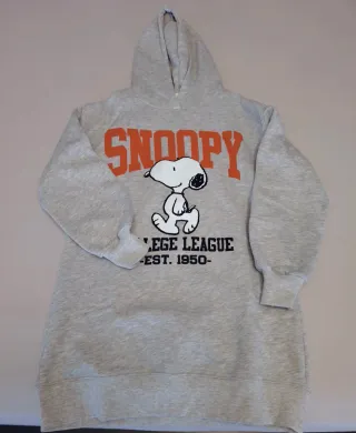 Vestido Sudadera Snoopy Niña Talla 10