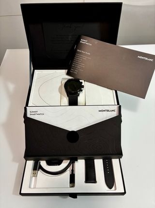 Smartwatch Montblanc Summit 3 Titanio Negro