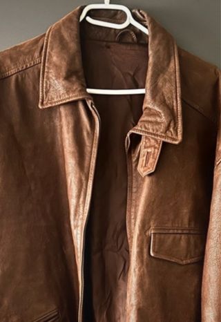 Chaqueta de Piel Yves Saint Laurent Marrón