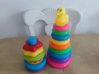 Hamaca Bañera Bebé y Lote Juguetes