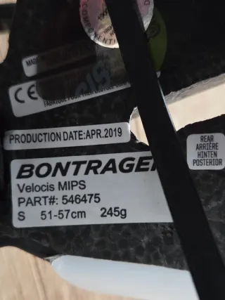 Casco Bicicleta Carretera Blanco