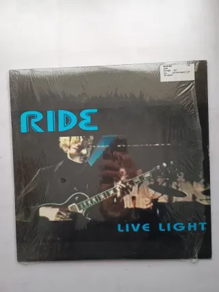RIDE LIVE LIGHT LP DOBLE MUTINY RECORDS 1996