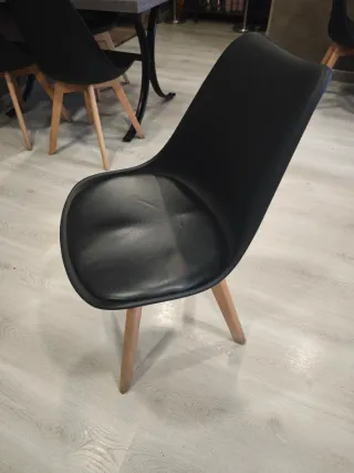 Sillas de comedor modernas madera