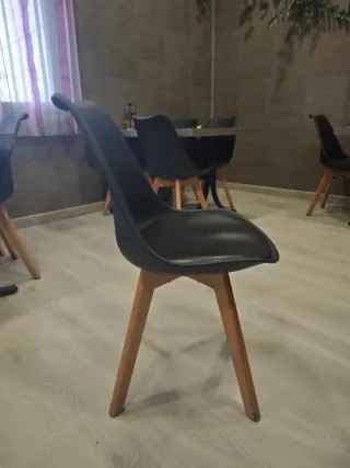 Sillas de comedor modernas madera