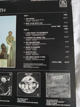 Vinilo The Best of The Rare Earth