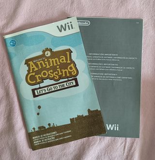 Animal Crossing: Let's Go to the City Wii