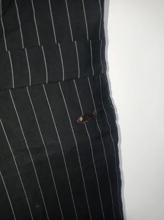 Tuta Guarracino righe bianche taglia M